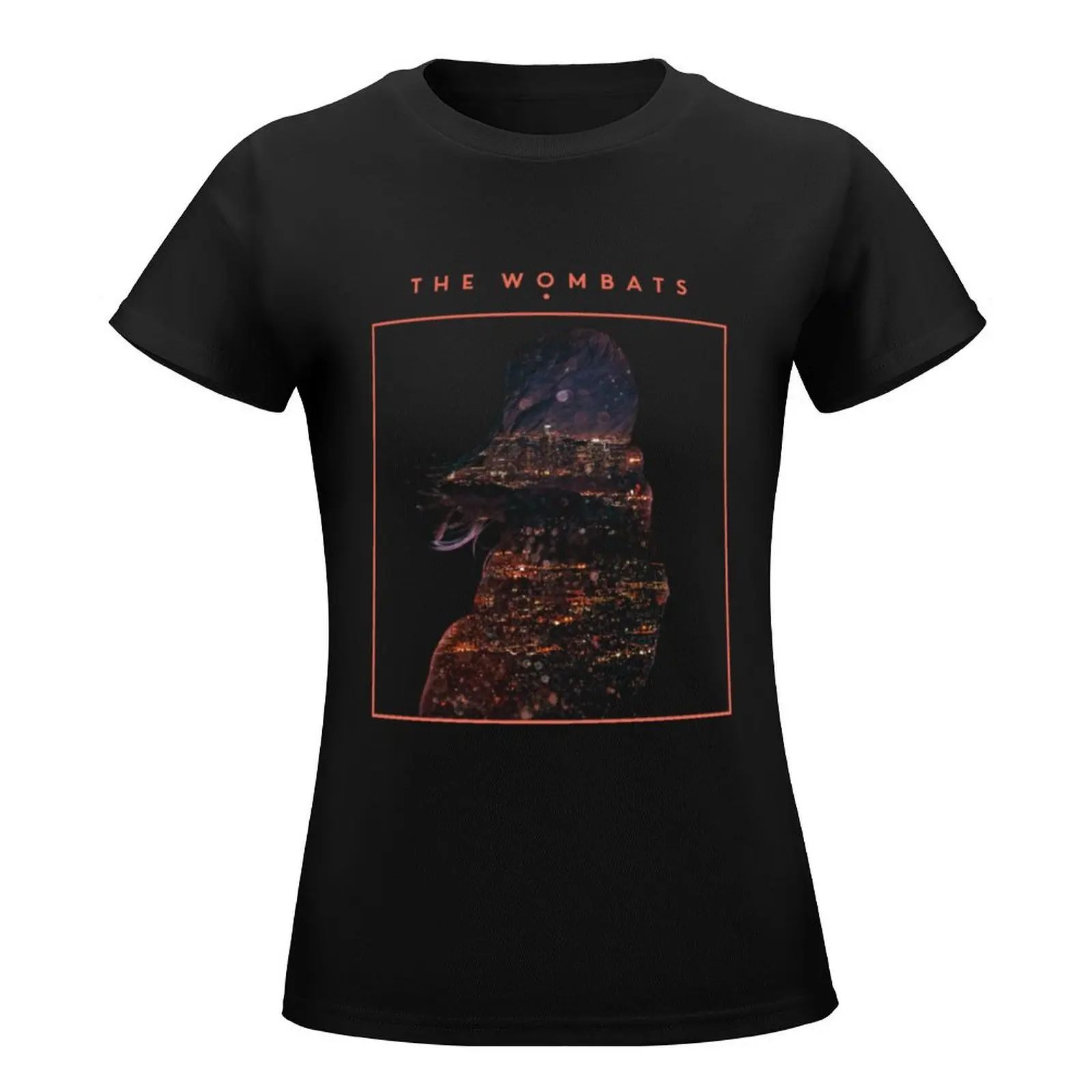 THE WOMBATS T-Shirt summer top tees Blouse cute t-shirts for Women