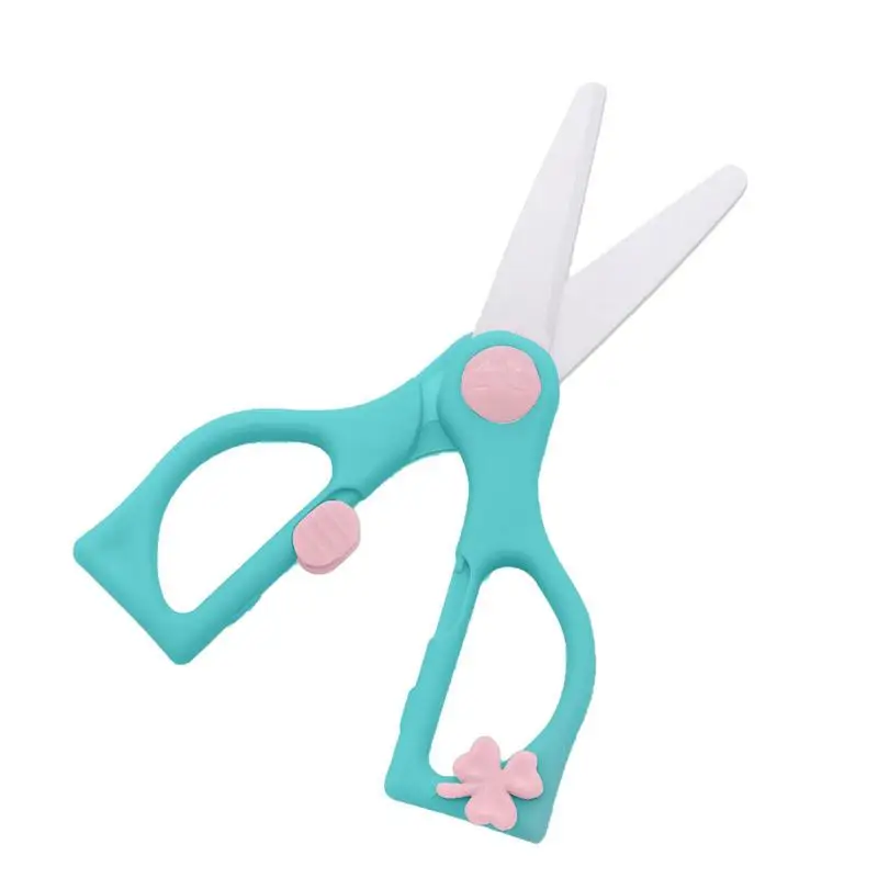 Portable Ceramic Scissors Baby Food Mills Infant Feeding Aid Scissors With Cutting Box Baby Supplies For Health Baby Tableware