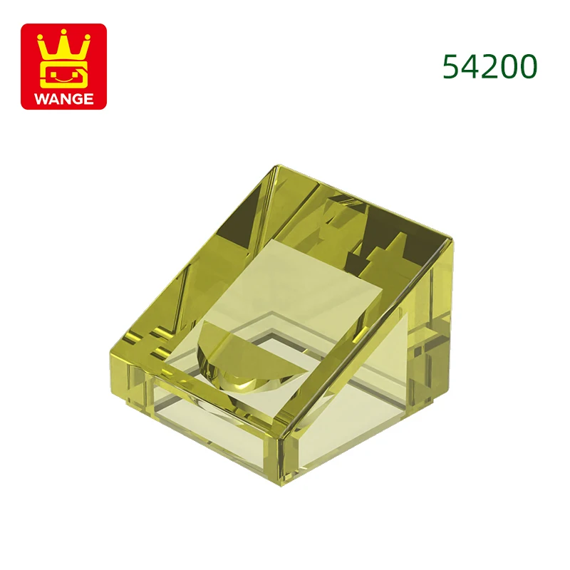 Wange 543 stks/partij 54200 1x1 Helling Bouwstenen Geneigd Panel Bricks DIY Compatibel met alle Merk Speelgoed voor Kinderen Geschenkdoos