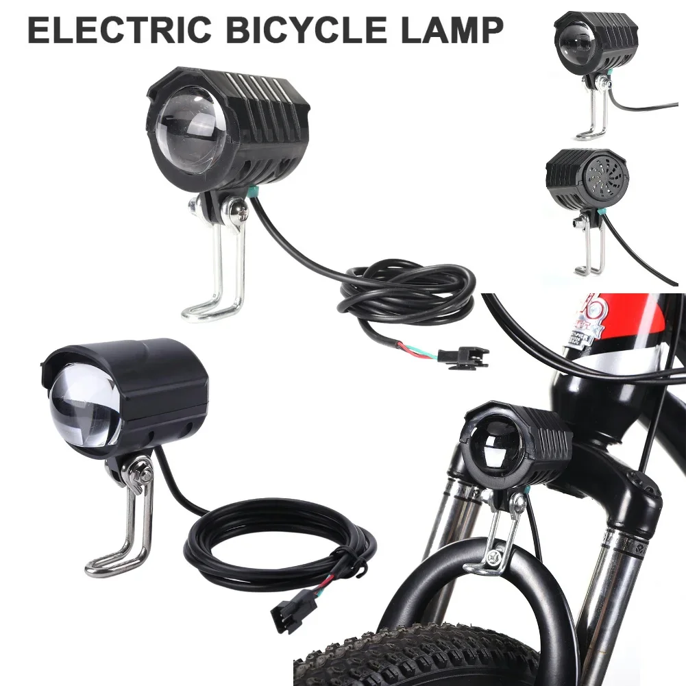 Waterproof 36V 48V 60V 80V Headlight Front Light LED Light for Electric Scooter Ebike Electric Motorcycle Accessories