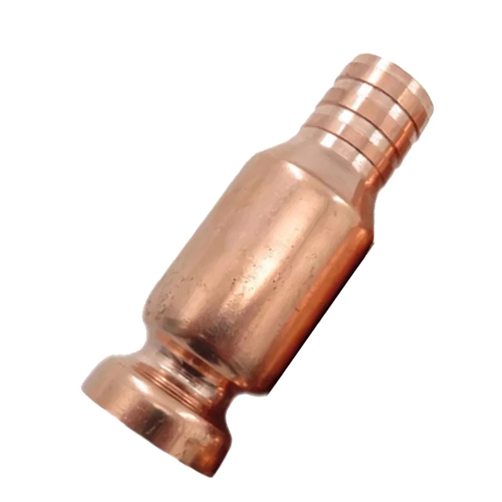 1pc Copper Siphon Filler Pipe Manual Pumping Oil Pipe Fittings Siphon Connector Without The Hose For Liquid Transfer