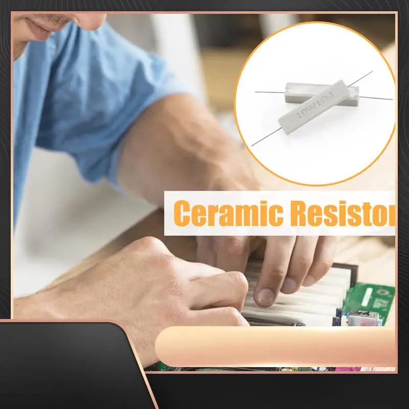 

1.0 Ohm 10W Wirewound Cement Resistor 5 Pcs