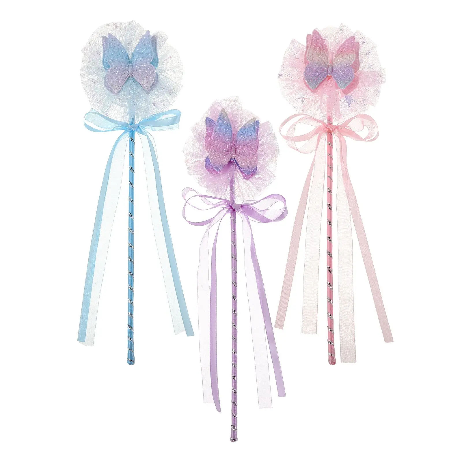 

3 Pcs Fairy Princess Party Favors Bulk Kids Girls Child Lovely Bowknot Design Fine Craftsmanship Ideal Present