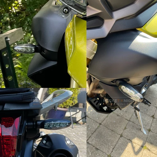 Imagen 2 del producto Para Triumph Tiger 800 1200 XCX XRX 900 GT Rally Trident 660 Daytona Rocket 3 luz indicadora de señal de giro de motocicleta LED intermitente