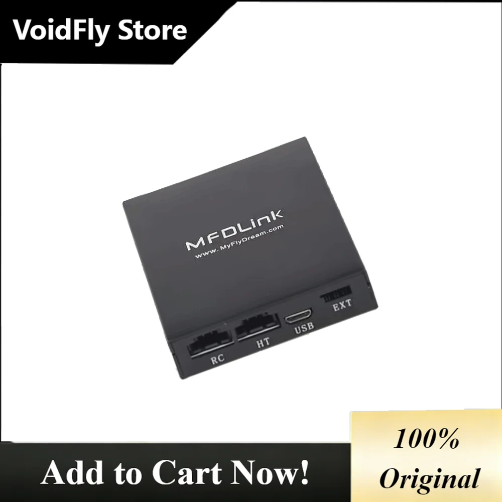 VoidFly 50KM Long Range Rlink MFDLink 433Mhz 16-Channel 1W FPV UHF System Transmitter w/8 Channel Receiver SBUS TX+RX Set