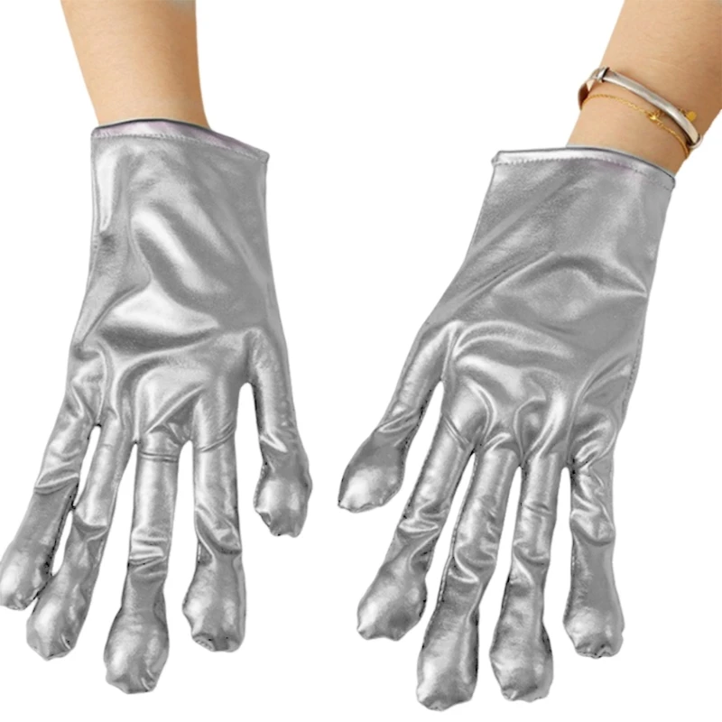 Cosplay Alien Gloves for Space Theme Party Role Play Costume Arm Gloves Masquerades Parties Alien Gloves for Halloween
