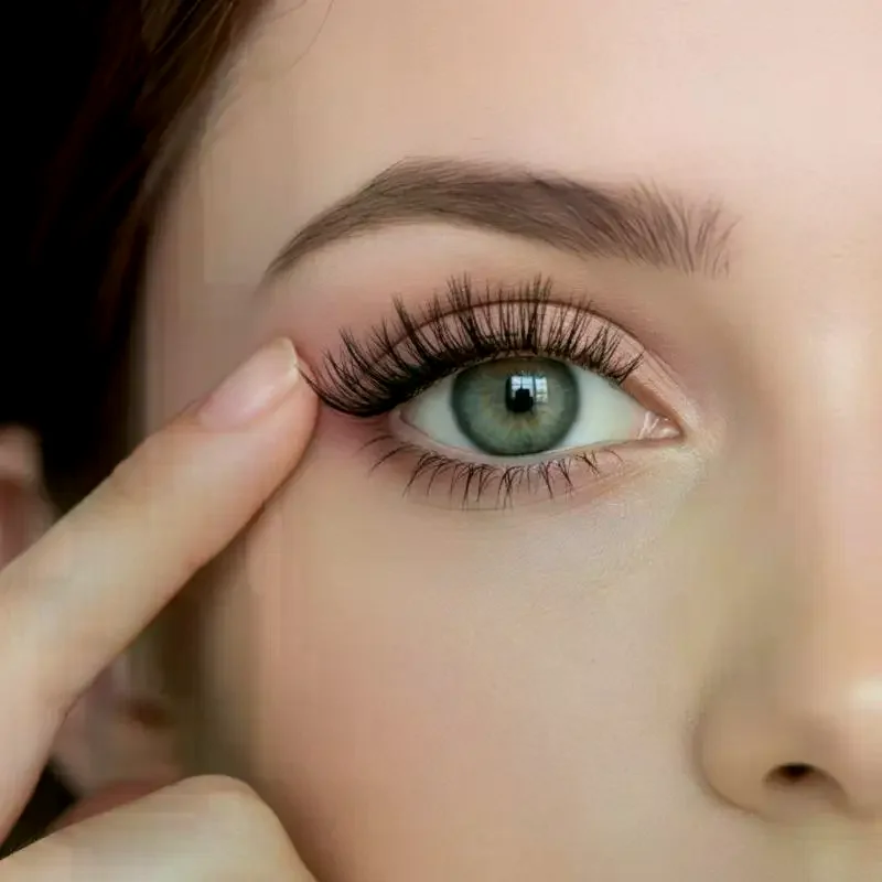 ブラッククラスターまつげ 自己粘着式 接着剤不要 6列セグメ - Lash Adhesive Glue のレビューと価格