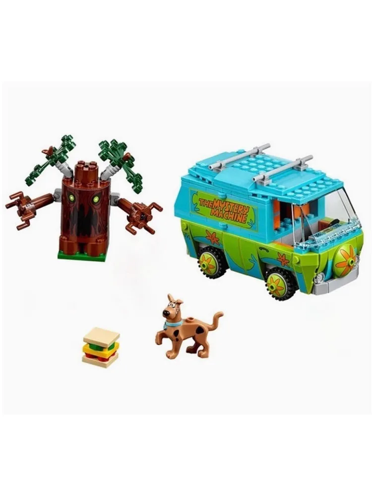 305pcs Movie Series Mystery Machine Ghost Robotic Tree Vehicle Equipment Building Blocks Sets Compatible With Model