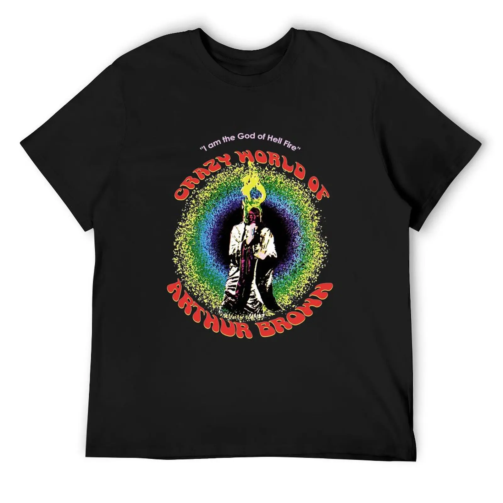 

Arthur BrownGod of Hell Fire T-Shirt shirts graphic man t shirt luxury t-shirt shirts graphic tee mens graphic t-shirts hip hop