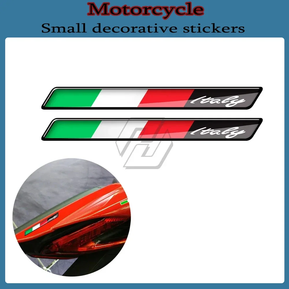 ملصق علم إيطاليا للدراجات النارية لـ Ducati Aprilia Piaggio Vespa Sprint GTS GTV LX 50 150 200 300 راتينج ثلاثي الأبعاد #3