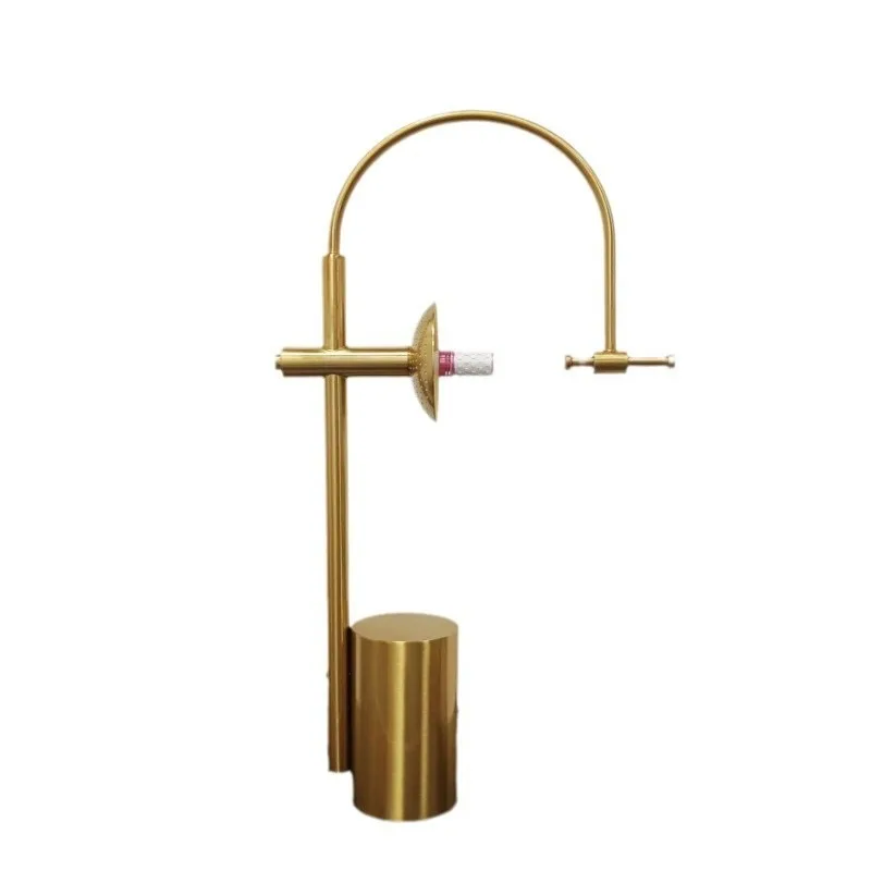 Glass light luxury desk lamp interior soft decoration designer model room, bedroom bedside lamp