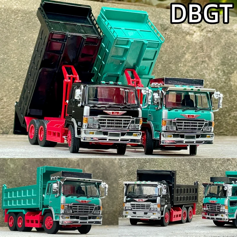 En Existencia, Camión Volquete DBGT 1:64 Large Eagle Hino, Vehículo de Ingeniería, Camión Volquete, Modelo de Coche de Aleación Fundida a Presión, Adornos para Adultos