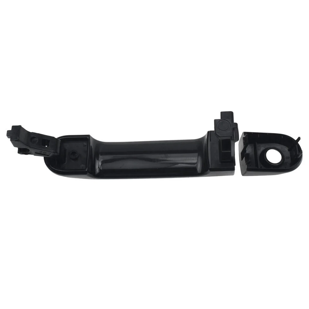 

1 пара передних наружных наружных дверных ручек 80644-EL12A 82641-EL12A для съемника 2007-2012 FL + FR, черный