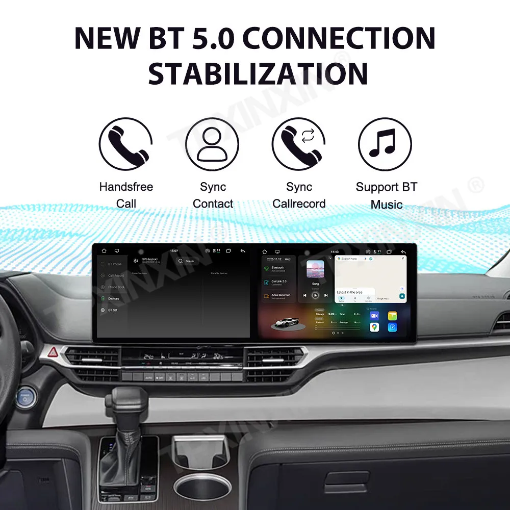 

Для Toyota Sienna 2021, Android автомобильный радиоприемник, мультимедийный видеоплеер, беспроводной Carplay, авторадио, стерео, GPS-навигация, головное устройство