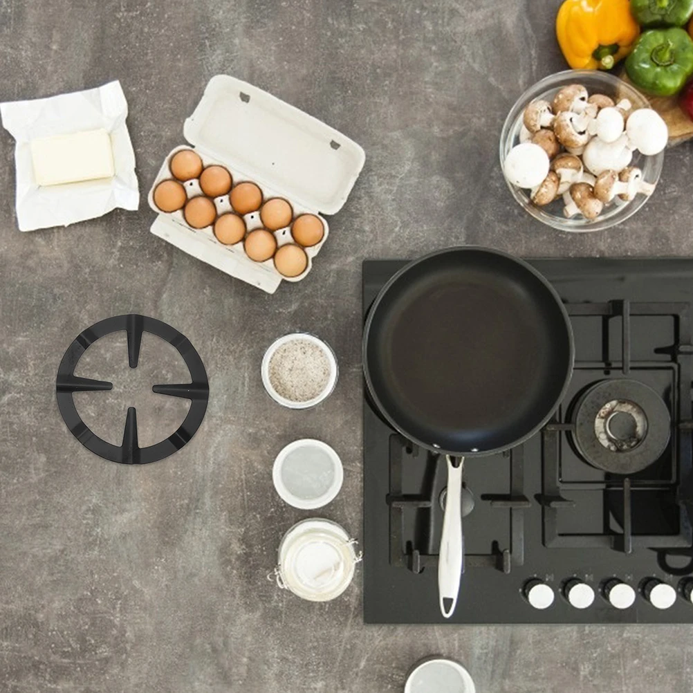 

3Pcs Coffee Pot Stands Premium Iron Material Heat Resistant Anti Slip Design Easy Clean Durable Gas Stove Racks Kitchen