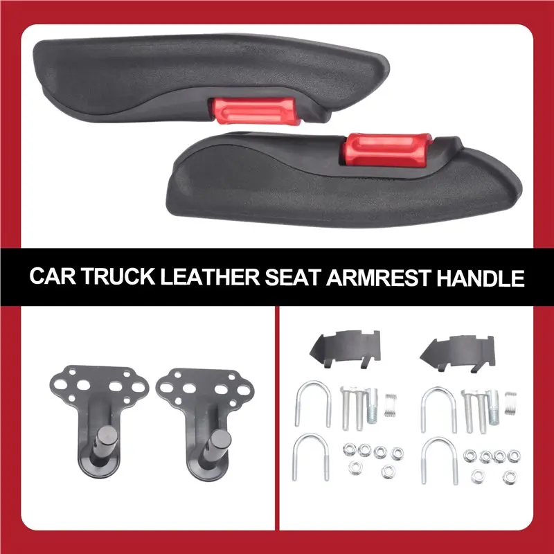

Car Seat Armrest Handles Universal Adjustable 1 Pair For RV Motorhome Front Left+ Right