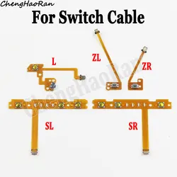 1Pc Left Right JoyCon Replacement ZL ZR L SL SR On Off Volume Button Key Ribbon Flex Cable For Nintend Switch JoyCon Controller