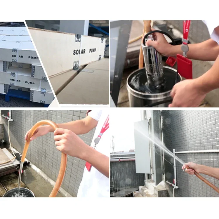 

Solar Water Pump 304 Stainless Steel Submersible 0.6 Horse Power for Irrigation