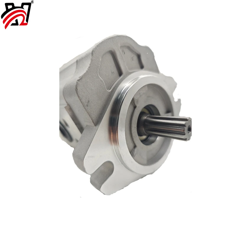 Industrial Hydraulic Replacement Pump Zhengquan CBT-F4 Series Gear Pump Spline Flat Key Shaft Mount Stable Working Pressure