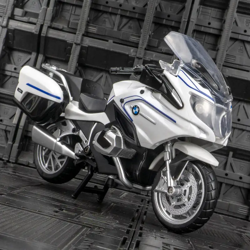 1:12 BMW R1250 RT Alloy Sports Motorcycle Model Diecast Metal Toy Travel Street Motorcycle Model Simulation Collection Kids Gift