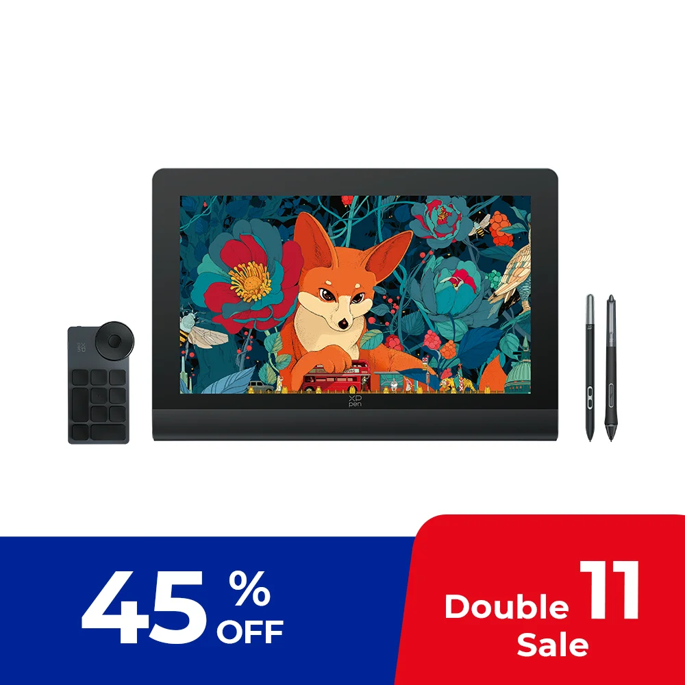 

XPPen 15.6 inch Artist Ultra 16 OLED 4K Touch-screen Drawing Graphic Tablet Monitor Display 16K Pen Pressure for Win mac Android