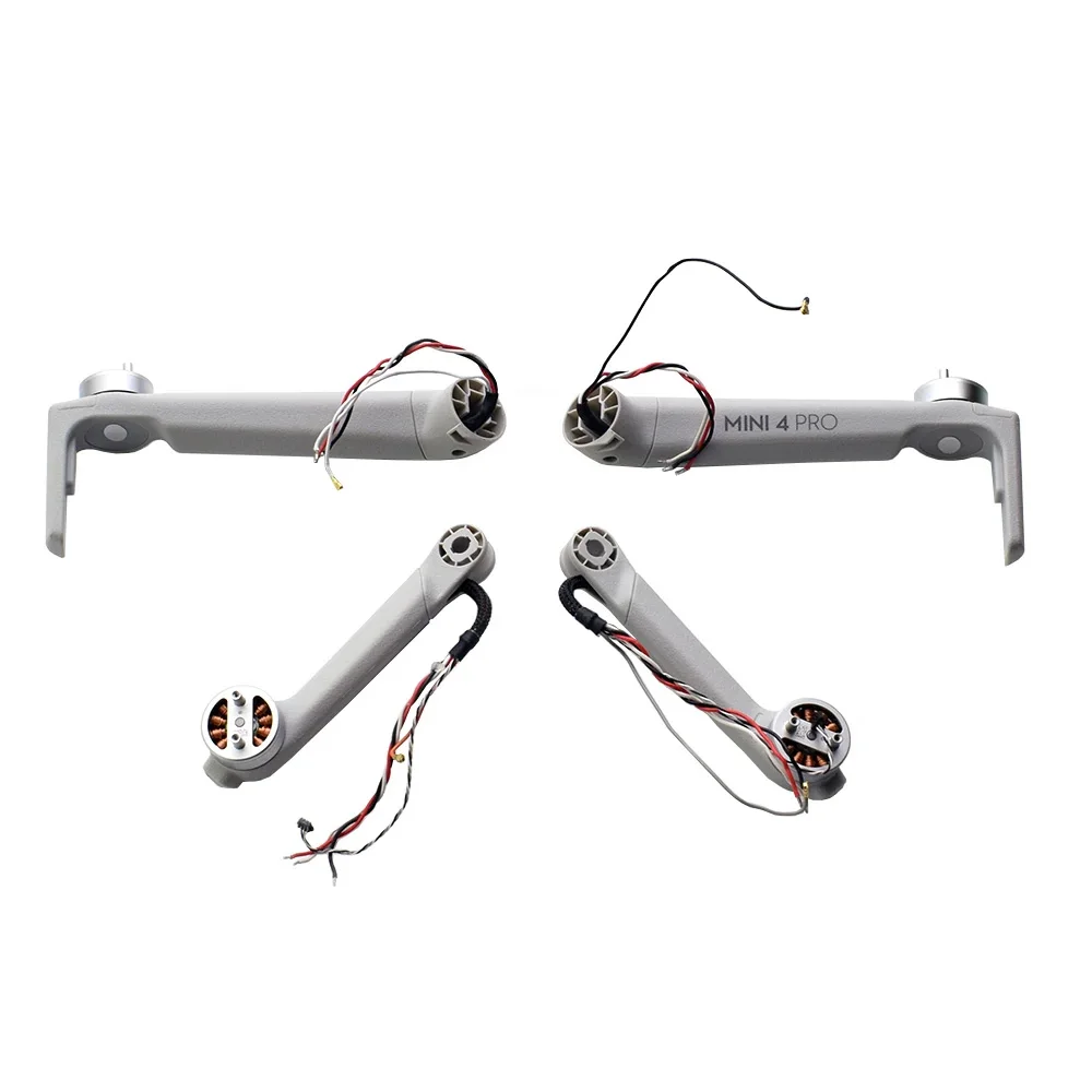 Original Motor Arms for DJI Mini 4 Pro Replacement Left Right Front Rear Arm with Motors Drone Repair Spare Parts