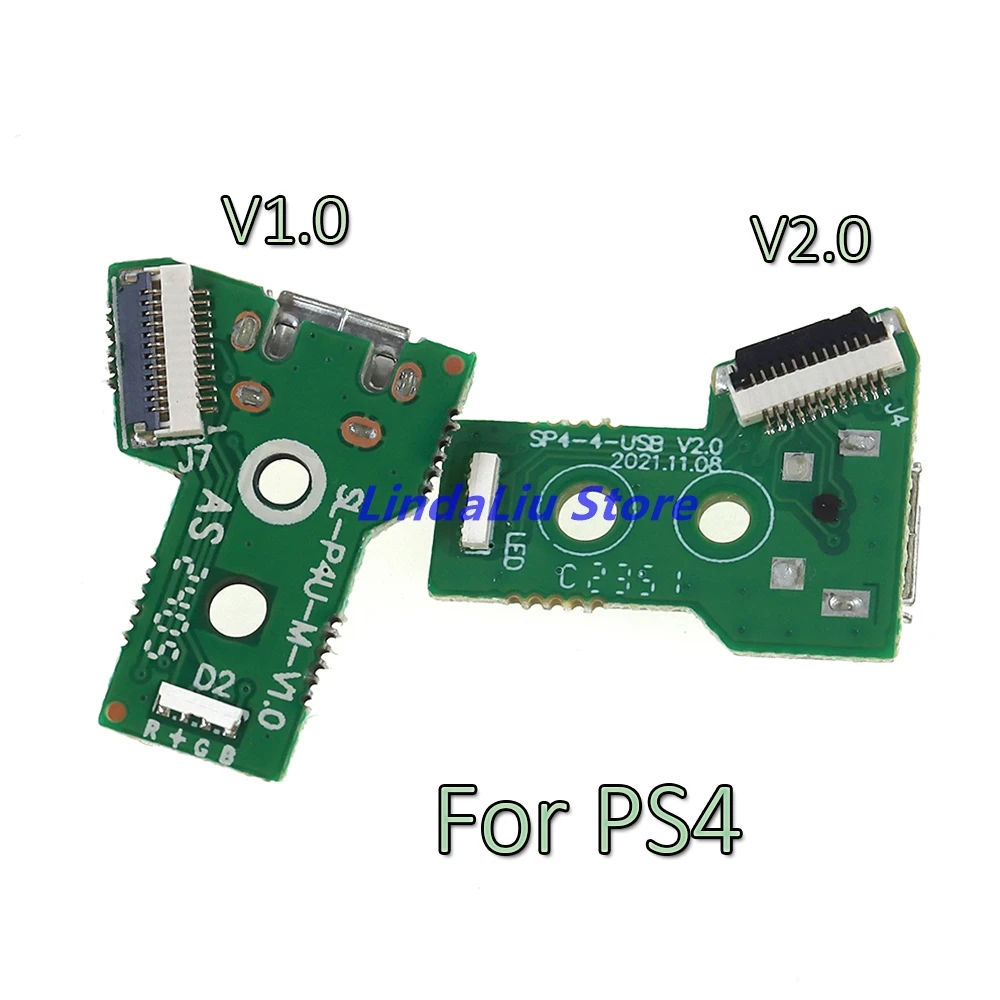 20pcs For PS4 Controller Charging Board Made in China Gamepad V1.0 V2.0 Controller charging Socket Boards for ps4