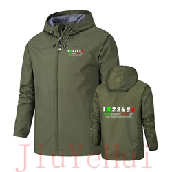 GSX 1N23456 Shift Gear Moto Motorcycle Suzukies Outdoor Hiking Jackets Waterproof Hooded Hondaes F1 Field Climbing Thin Outwear