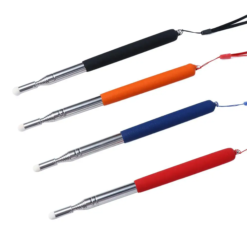 Telescopic Hand Pointer Felt Head Teacher Tools Whiteboard Pointer Teachers Pointer Stick Whiteboard Pen Retractable Pointer