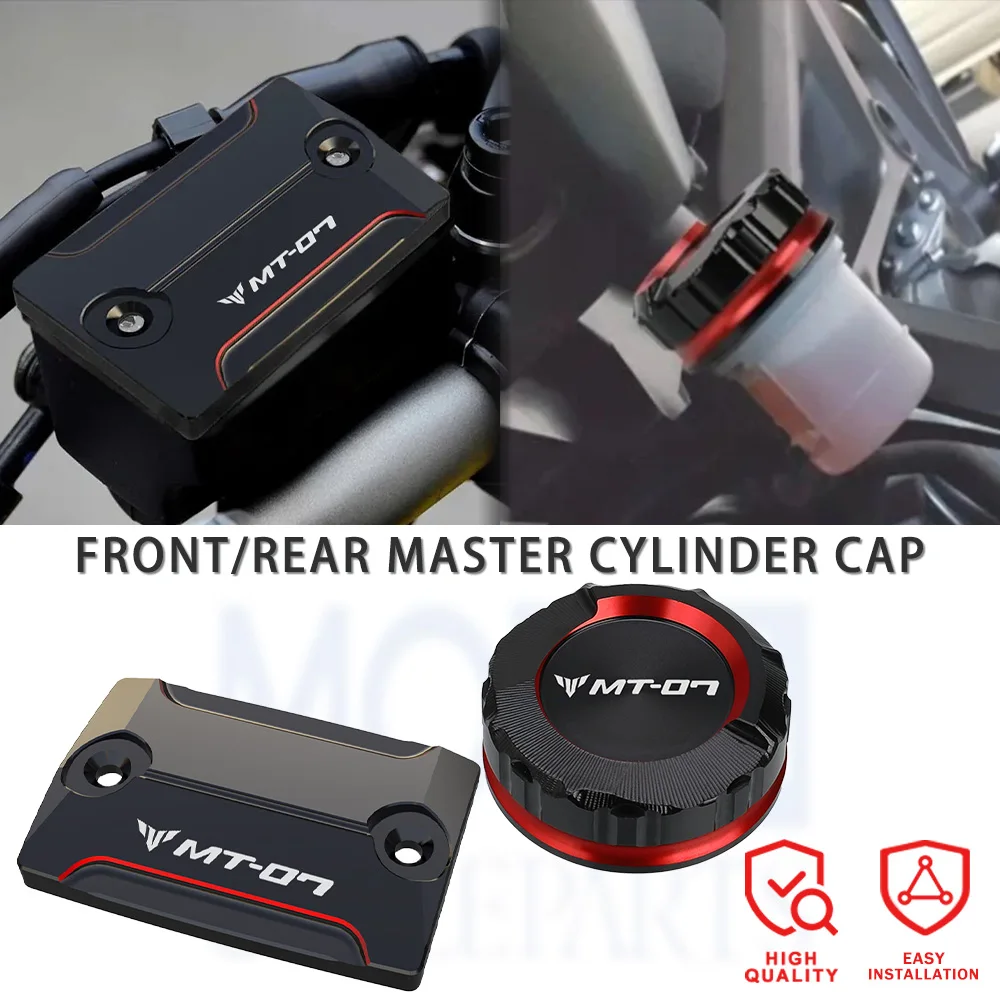

MT 07 задняя крышка тормозного цилиндра мотоцикла, главный резервуар, масляная крышка для YAMAHA MT-07 MT07 2014 2015 2016 2017 2018-2023