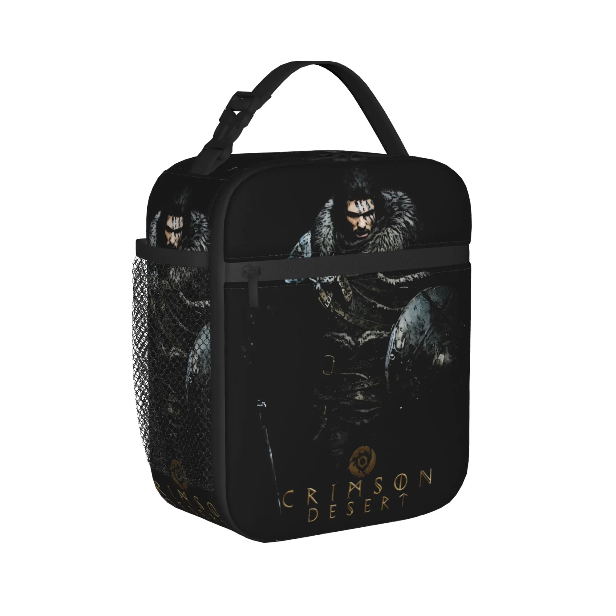 Pearl abyss crimson desert  Thermal Insulated Lunch Bag for Work  Portable Bento Box Men Women Cooler Thermal Lunch Box