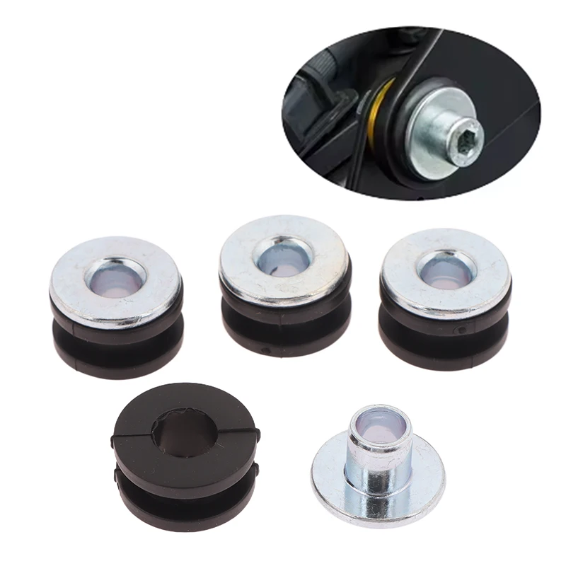 Reemplazo Universal de pernos de arandelas de goma para motocicleta, Kit de absorción de impacto Kawasaki, 10 Uds.