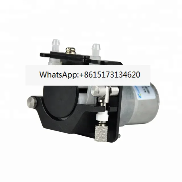 Kamoer KCS DC Motor High Precision 3 or 6 Rotors 12v ammonium acetate and ammonium hydroxide dosing Peristaltic Pump