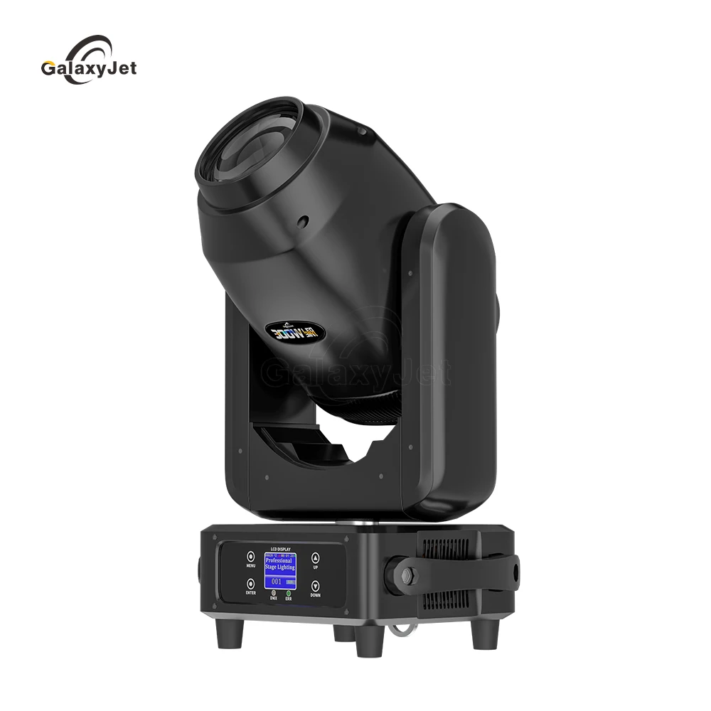 GalaxyJet LED Zoom Beam&Spot&Wash 300W 3IN1 Moving Head Light High Brightness Light Source for Disco KTV Party Concert