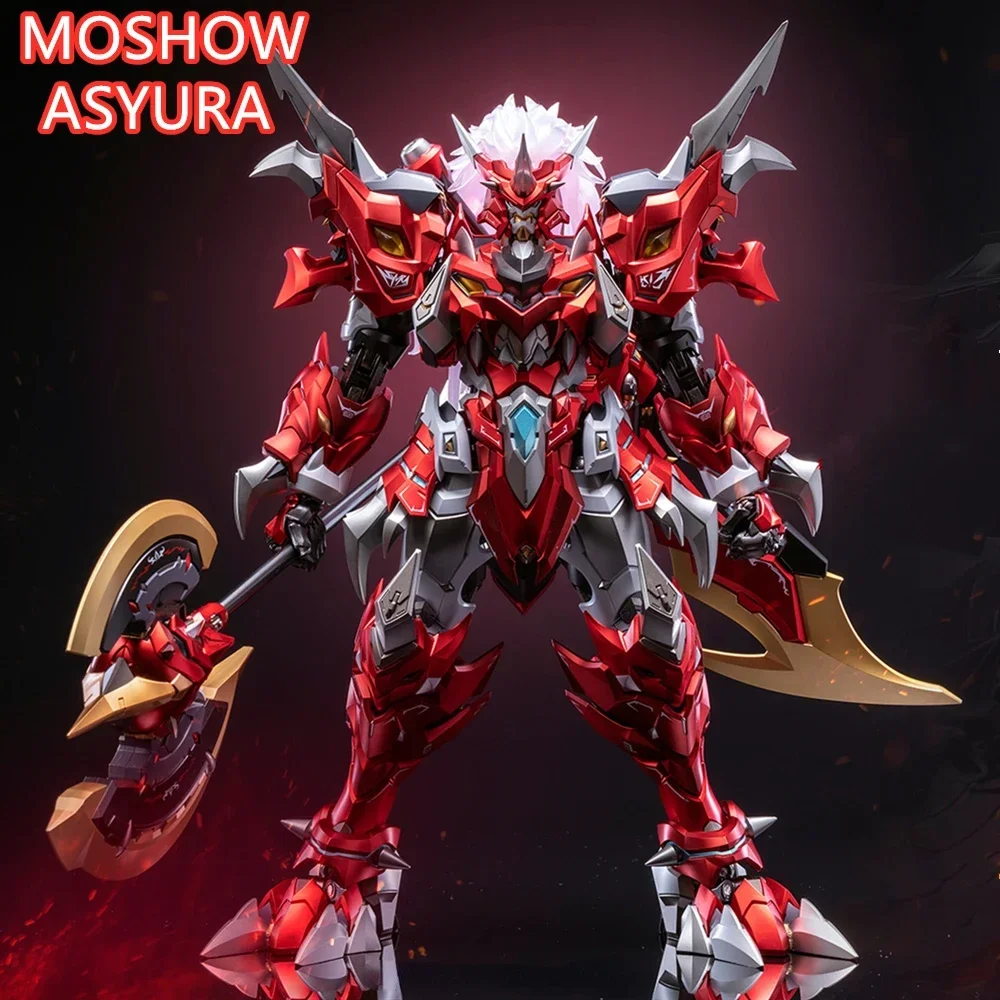 In Stock Transformation Toys MOSHOW Toys NOBLE X CLASS ASYURA Mecha Metal Action Figure Toy Collection Gift