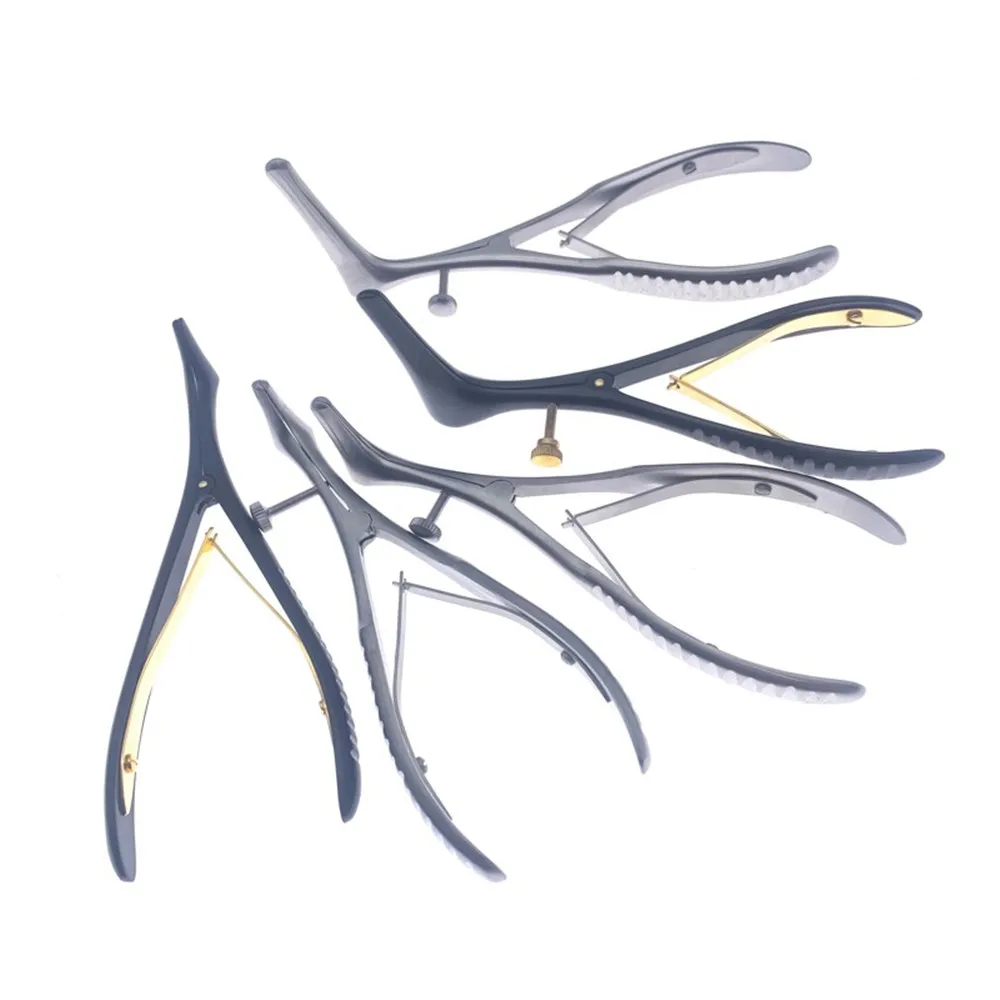 Nasal Expander Nasal Cavity Examination Nose Mirror Speculum Lens Nostril Pliers Nasal Speculum Nasal Dilation Forceps