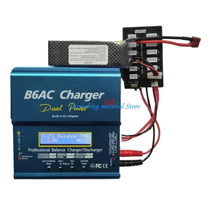 

Y5GD 6-in-1-Multi Parallel Balanced Charging Board Parallel Board for Imax-B6