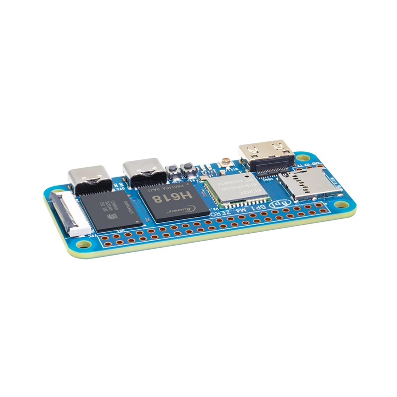 Четырёхъядерный процессор ARM Cortex Banana Pi BPI-M4 ZERO Allwinner H618™-Процессор A53 2,4G/Φ WIFI 4G LPDDR4 32G eMMC, компьютер с одной платой