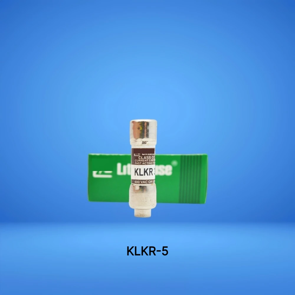 KLKR-5 Fast Acting Cartridge Fuse 5A 600VAC Circuit Protection 【10-Pack】 OEM