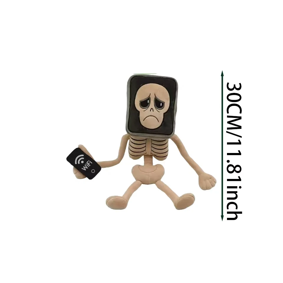 

Уникальная кукла-горшок, плюшевая игрушка «Мозга» - дизайн скелета для коллекционных украшений, чучело животных для фанатов, тема доступа