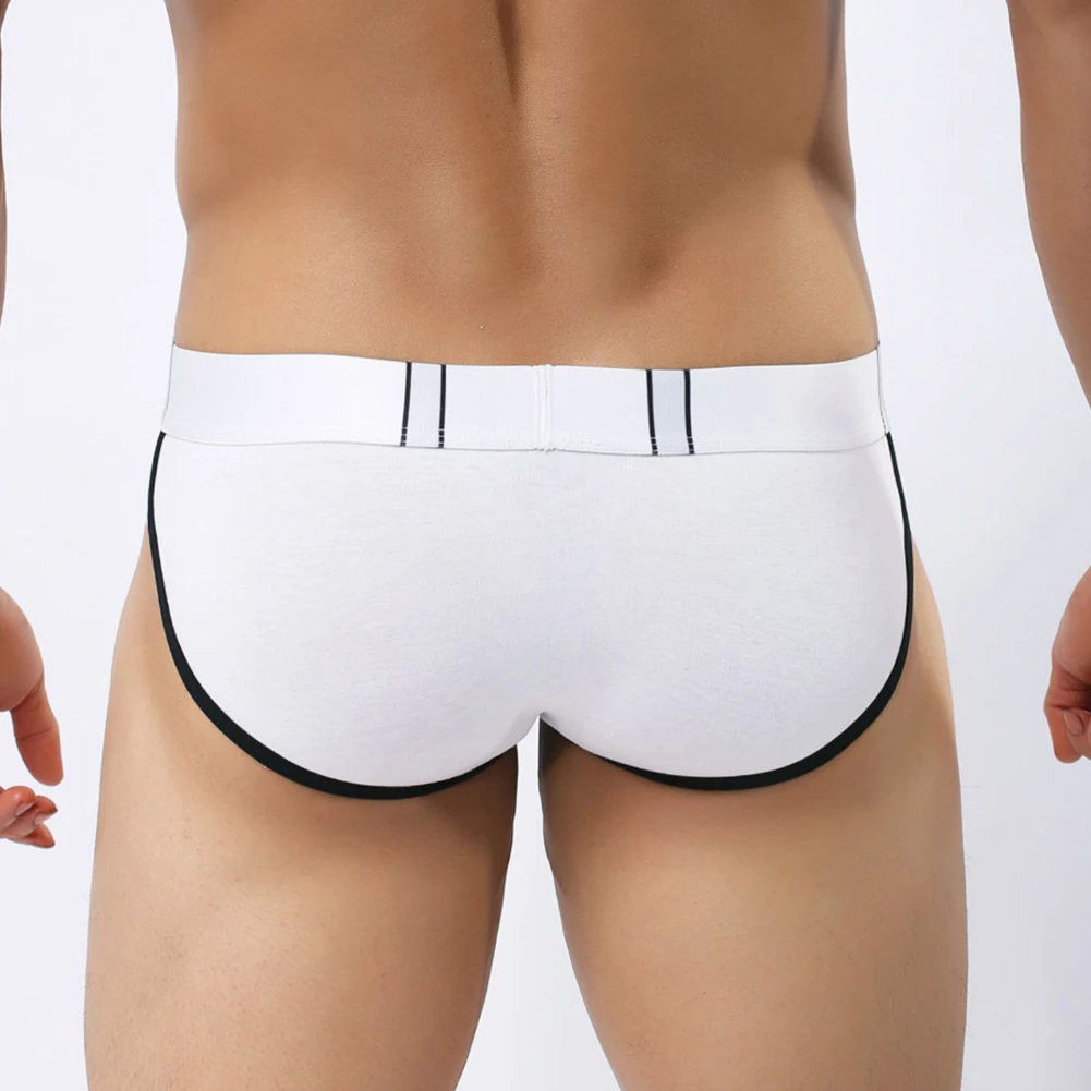 

Breathable Cotton Underwear For Men Breathable Pouch 95 Cotton 5 Spandex Classic Style Pouch Design Soft Material
