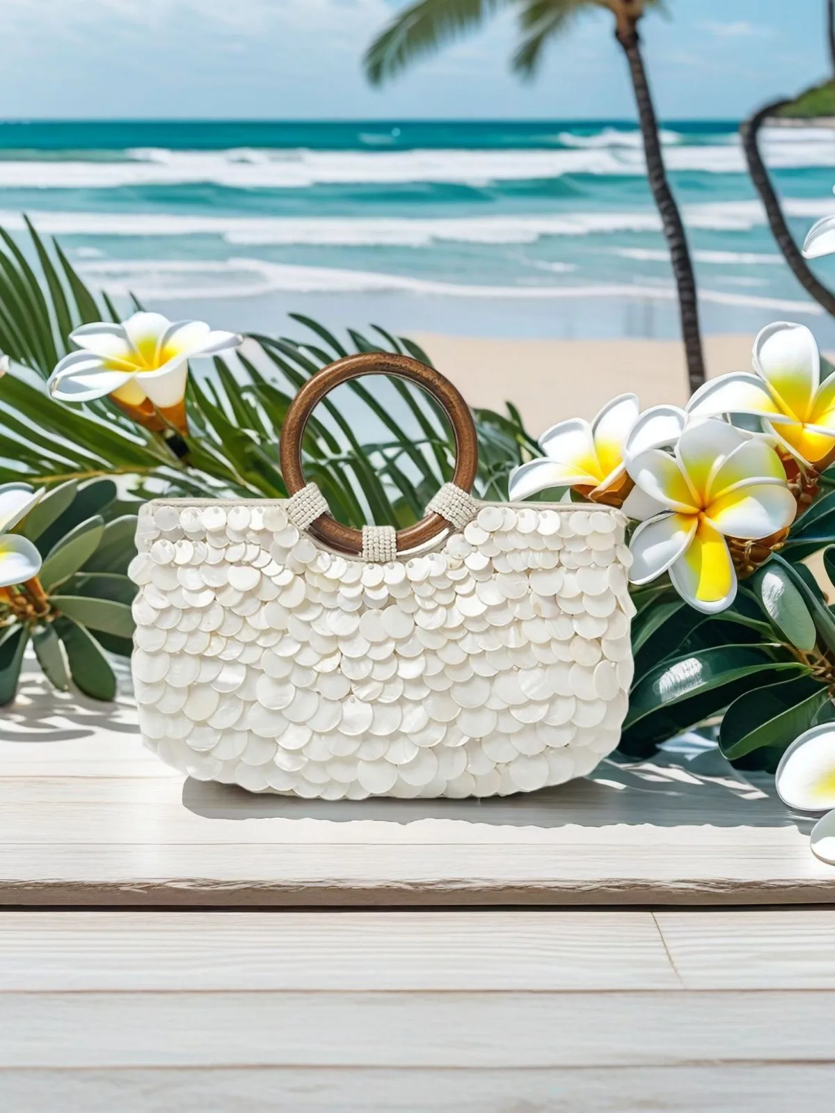 

2025 Spring/Summer New Collection - Sophisticated Handmade Natural Shell Bags for Women - Elegant Handbags for Women - Small and