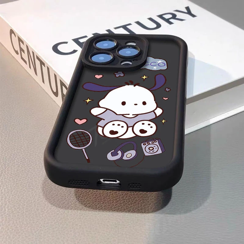 Hello Kitty Pochacco Phone Case for Xiaomi Redmi Note 13 12 11 Pro Plus 12S 11S 10S 10 9 9S 8 12C 13C Soft Silicone Back Cover