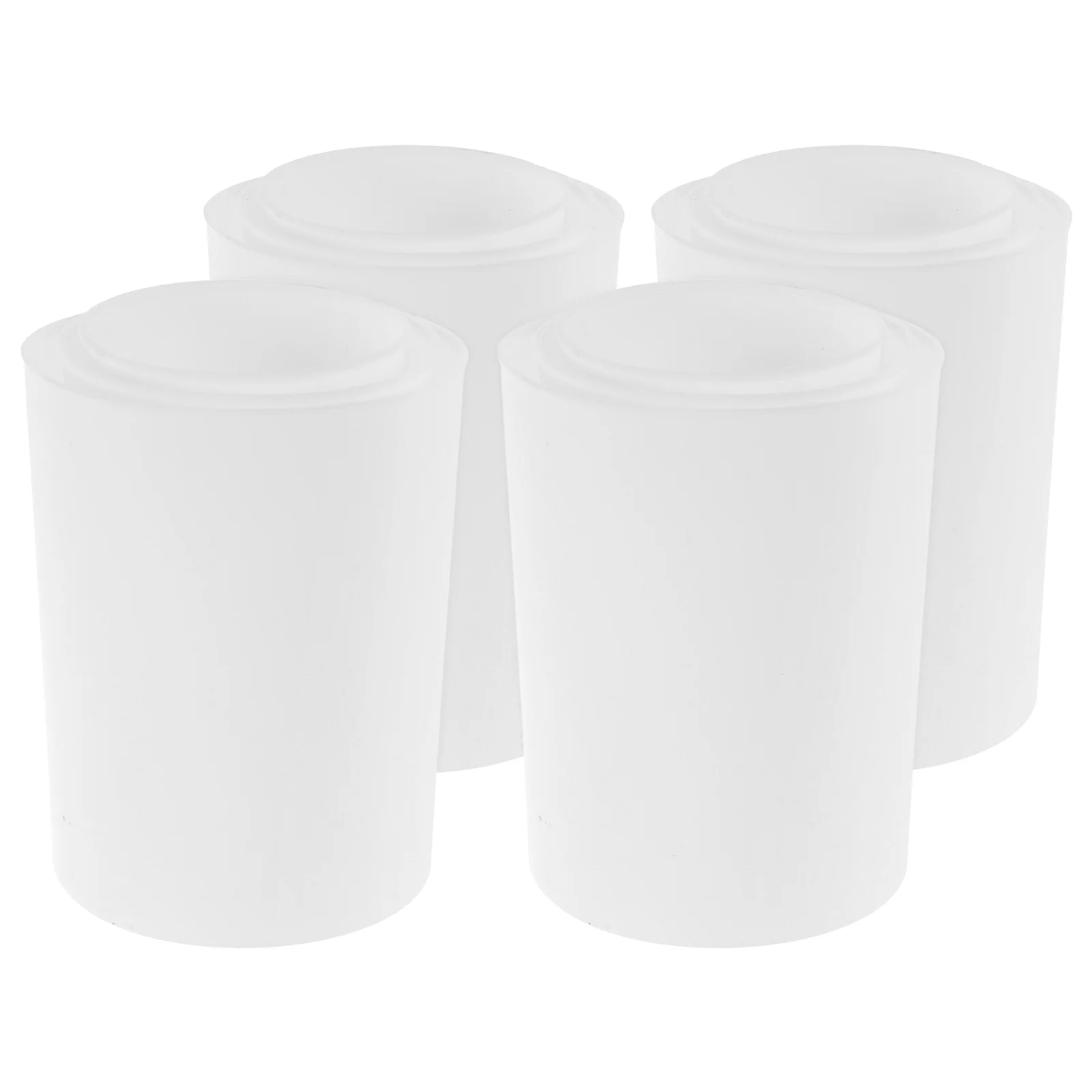 

4 pcs Telescoping Gas Cylinder Dust Covers For Office Chair Hydraulic Lift Replacement Antislip Design Chair Parts Universal Fit