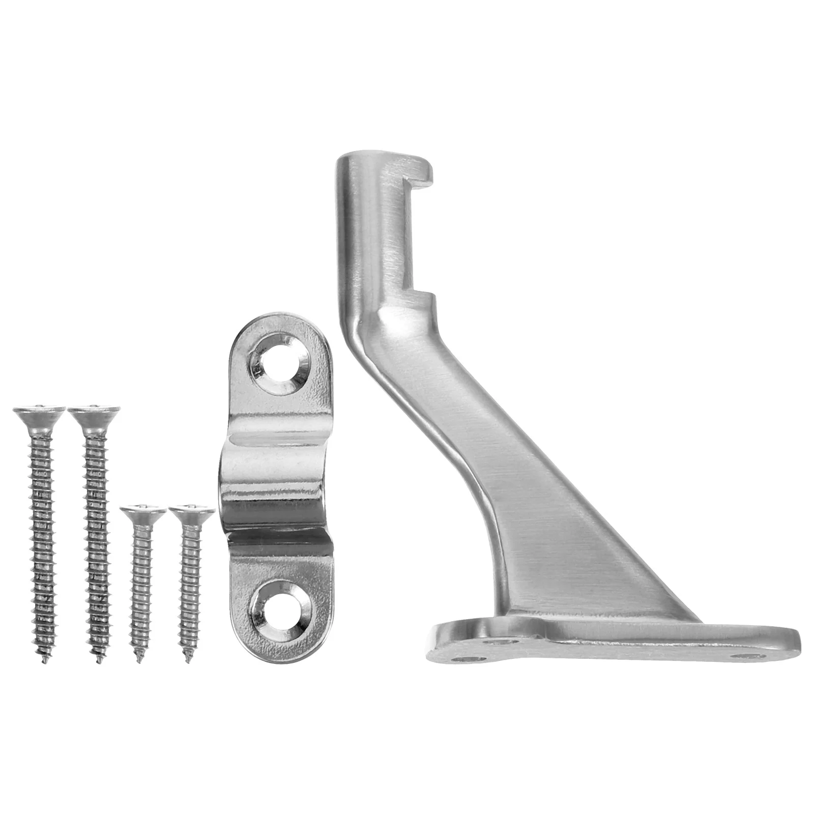 

Stair Staircase Handrail Bracket Brackets Railing Stainless Steel Rods Silver Handrails