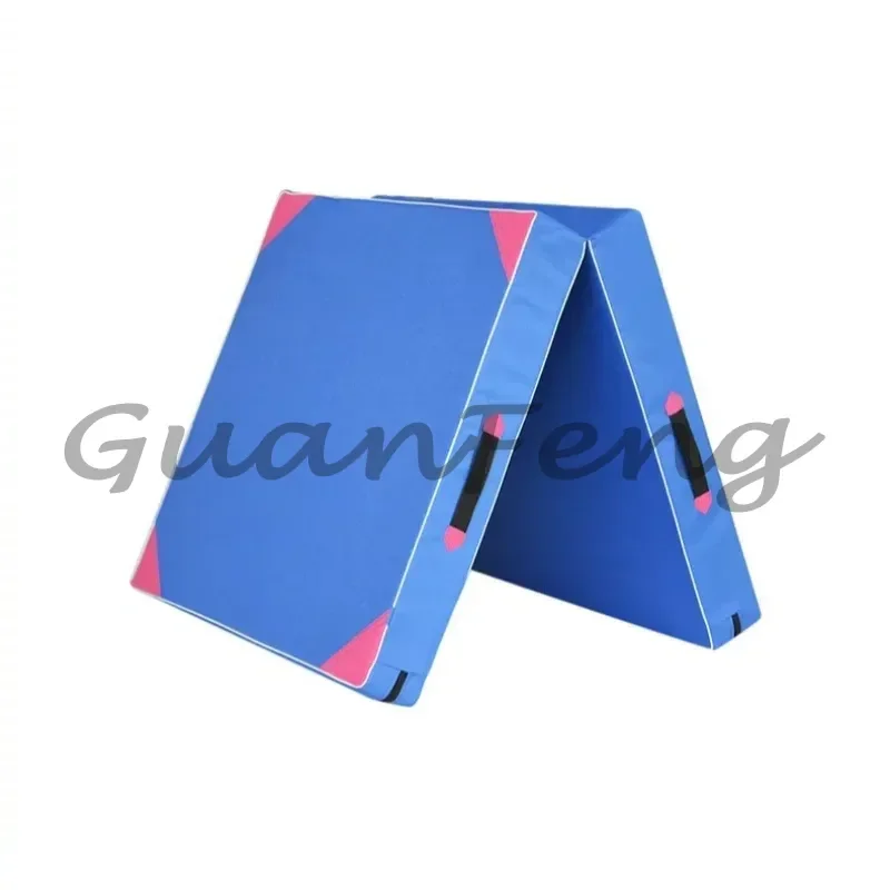 Oxford Fabric Folding Gymnastics Mat, Thick Foldable Gym Mat for Gymnastics, Dance, Tumbling and Sit-Up Training
