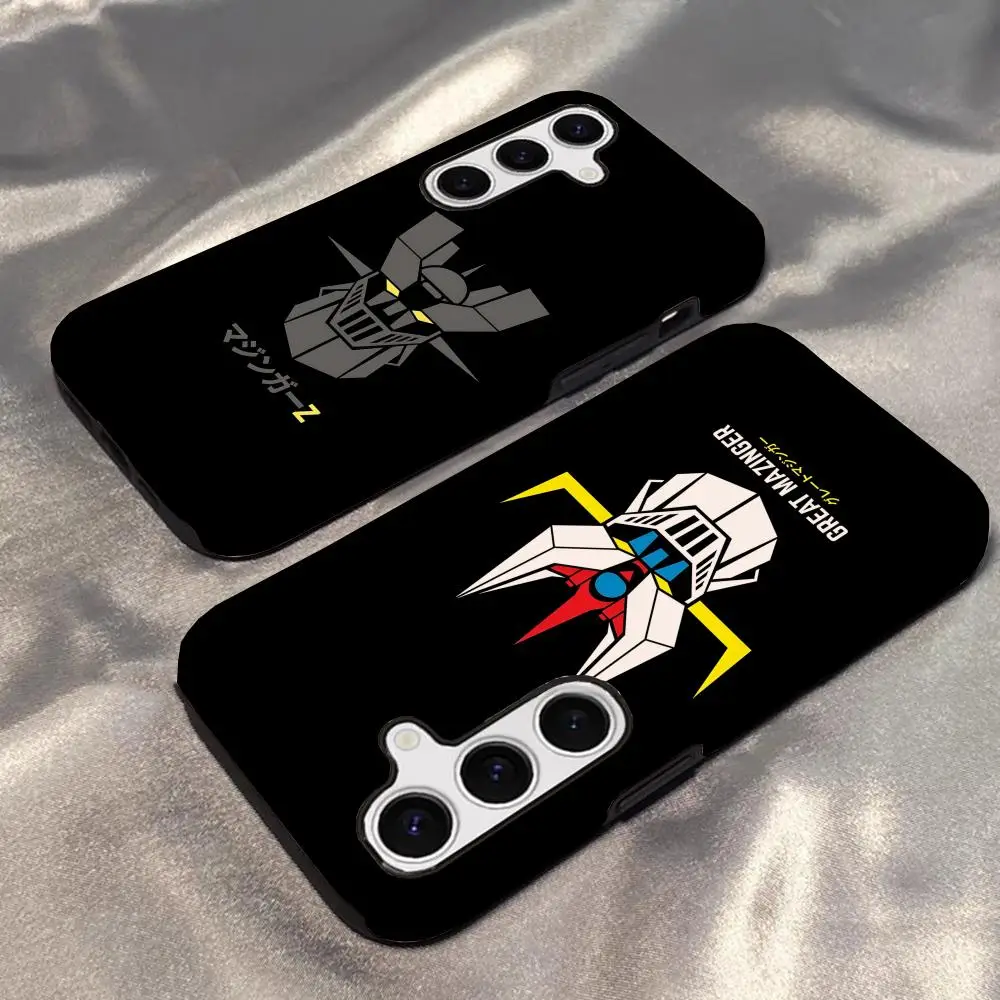 Mazinger Z Robot Phone Case For Samsung S25 S24 S23 S22 S21 Plus Ultra A56 A36 A26 A16 Glossy HD Hard PC Cover