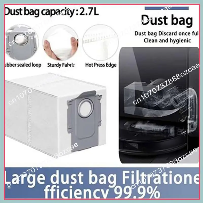 A26P For Roborock S9 Maxv Ultra Replacement Parts Brush Hepa Filter Dust Bag Mop Cloth Efficient Cleaning Accessories