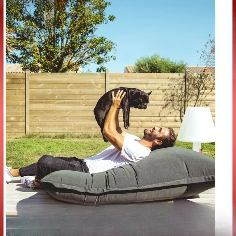 

Outdoor bean bag lazy sofa recliner can lie down waterproof, windproof, sunscreen and wear-resistant