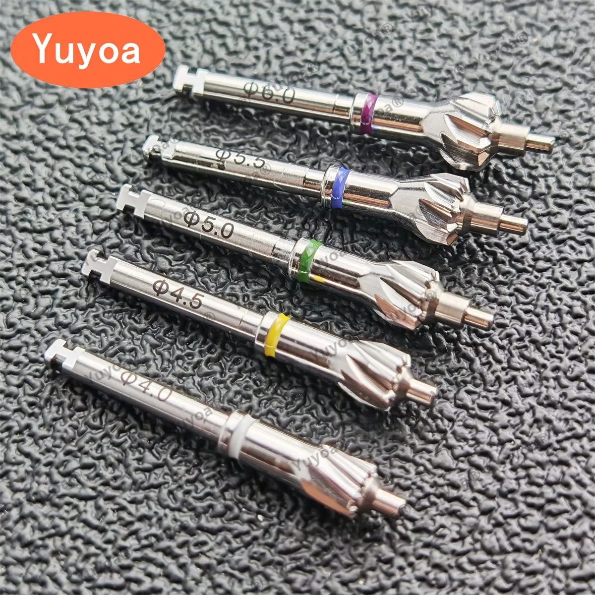 1Pc Dental Implant Bone Profiler Grinding Bur,Bone Countersink Bur,Implant Crest Bone Removal Drill for OSS Den ITI MIS Adin Nob